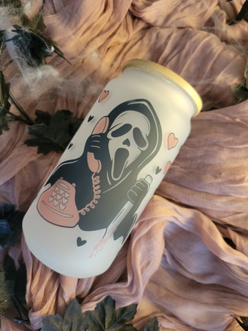 Ghost Face Frosted Cup